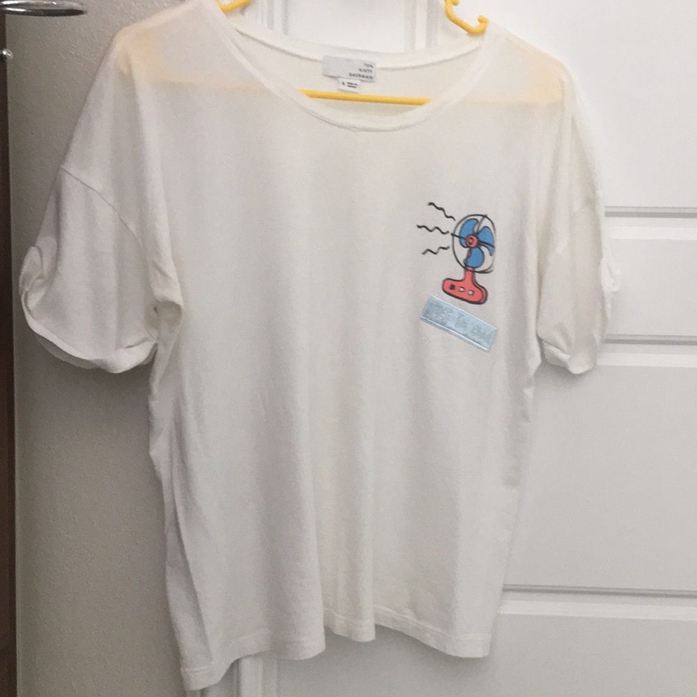 Ten Sixty Sherman White Tee - Picture 3 of 8